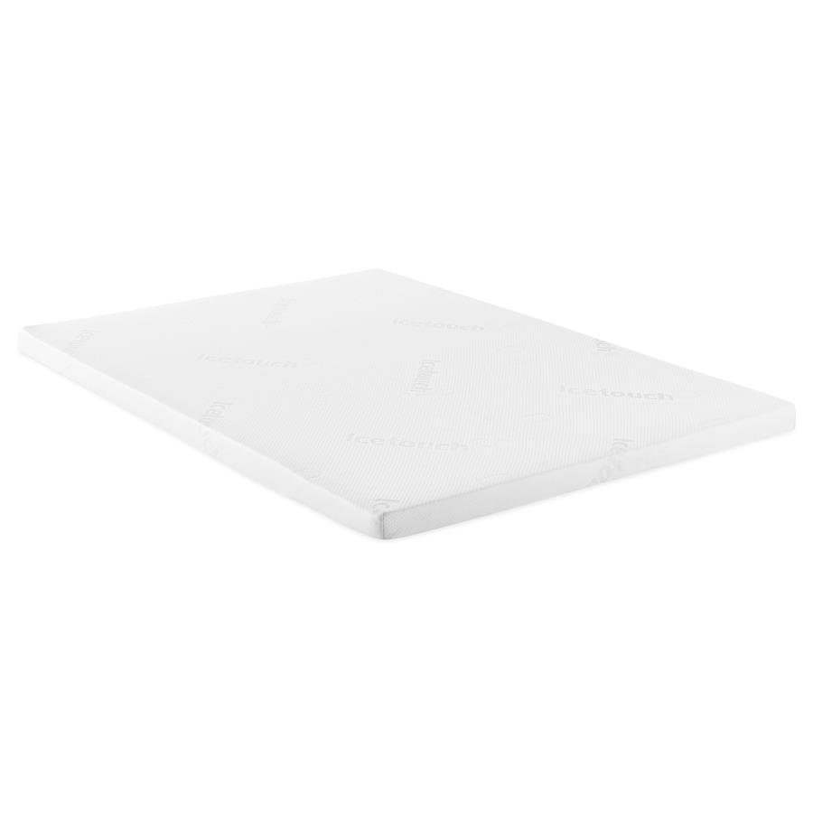 350419TL_01x900.jpg CASCADE 3-INCH TWIN XL COOL MEMORY FOAM MATTRESS TOPPER - Image 1
