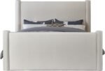 Elias Velvet Upholstered Bed - Image 3