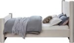 Elias Velvet Upholstered Bed - Image 5