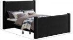 Elias Boucle Fabric Upholstered Bed - Image 8