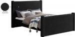 Elias Boucle Fabric Upholstered Bed - Image 9
