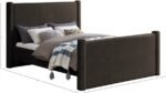Elias Boucle Fabric Upholstered Bed - Image 8