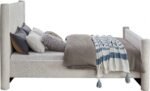 Elias Boucle Fabric Upholstered Bed - Image 5