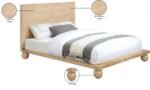 Kent Ash Wood Bed - Image 9
