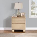 Kent Ash Wood Nightstand - Image 2