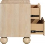 Kent Ash Wood Nightstand - Image 4