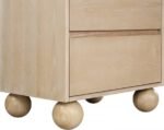 Kent Ash Wood Nightstand - Image 8