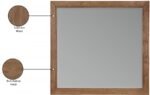 Kent Ash Wood Mirror - Image 7