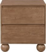 Kent Ash Wood Nightstand - Image 3