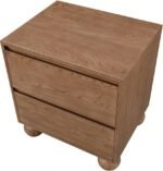 Kent Ash Wood Nightstand - Image 7