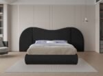 Everest Boucle Fabric Upholstered Bed - Image 4