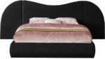 Everest Linen Textured Fabric Upholstered Bed - Image 3