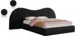 Everest Linen Textured Fabric Upholstered Bed - Image 9