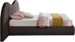 Everest Linen Textured Fabric Upholstered Bed - Image 5