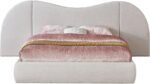 Everest Linen Textured Fabric Upholstered Bed - Image 3
