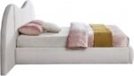 Everest Linen Textured Fabric Upholstered Bed - Image 5