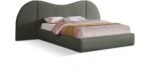 Everest Linen Textured Fabric Upholstered Bed