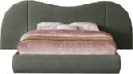 Everest Linen Textured Fabric Upholstered Bed - Image 3