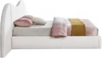 Everest Linen Textured Fabric Upholstered Bed - Image 5
