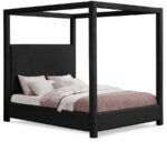 Eden Boucle Fabric Upholstered Bed