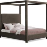 Eden Boucle Fabric Upholstered Bed