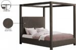 Eden Boucle Fabric Upholstered Bed - Image 8
