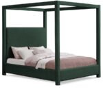 Eden Boucle Fabric Upholstered Bed