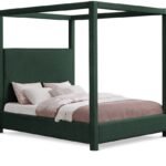 Eden Boucle Fabric Upholstered Bed