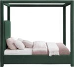 Eden Boucle Fabric Upholstered Bed - Image 4