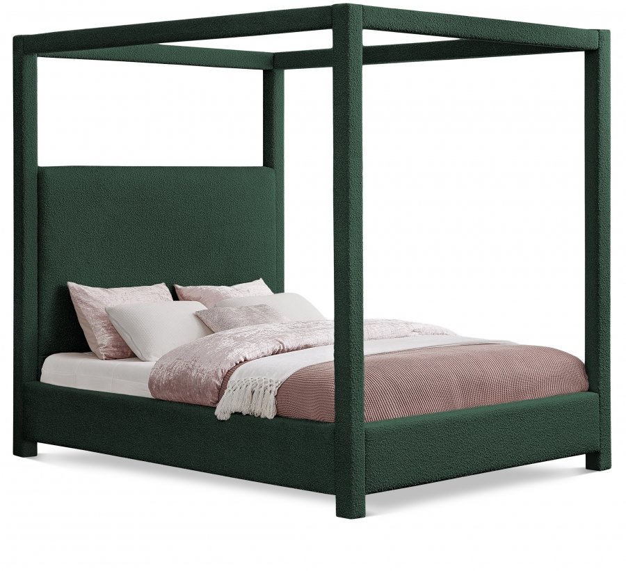 35389.jpg Eden Boucle Fabric Upholstered Bed - Image 1