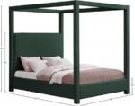 Eden Boucle Fabric Upholstered Bed - Image 7