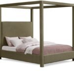 Eden Boucle Fabric Upholstered Bed