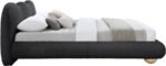 Hyde Boucle Fabric Upholstered Bed - Image 5