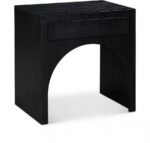 August Oak Veneer Nightstand