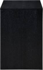 August Oak Veneer Nightstand - Image 4