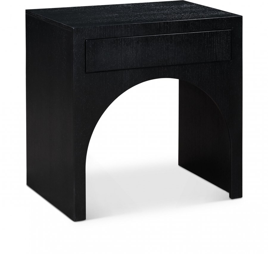 35584.jpg August Oak Veneer Nightstand - Image 1