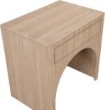 August Oak Veneer Nightstand - Image 7