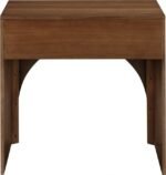 August Oak Veneer Nightstand - Image 6