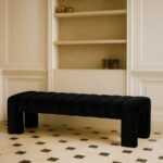 Andaz Velvet Upholstered Bench - Image 2