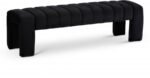 Andaz Velvet Upholstered Bench