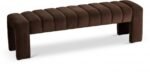 Andaz Velvet Upholstered Bench