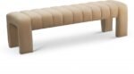 Andaz Velvet Upholstered Bench