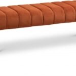 Andaz Velvet Upholstered Bench