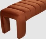 Andaz Velvet Upholstered Bench - Image 5