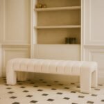 Andaz Velvet Upholstered Bench - Image 2