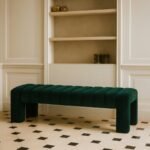Andaz Velvet Upholstered Bench - Image 2