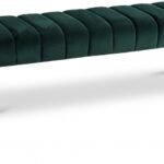 Andaz Velvet Upholstered Bench
