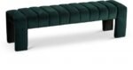 Andaz Velvet Upholstered Bench