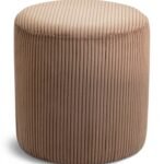 Roy Microsuede Fabric Upholstered Stool