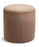 Roy Microsuede Fabric Upholstered Stool